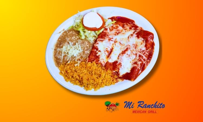 Enchiladas Plate
