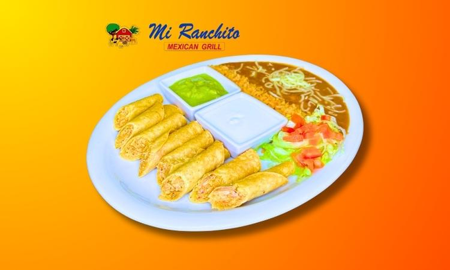 Taquitos Plate