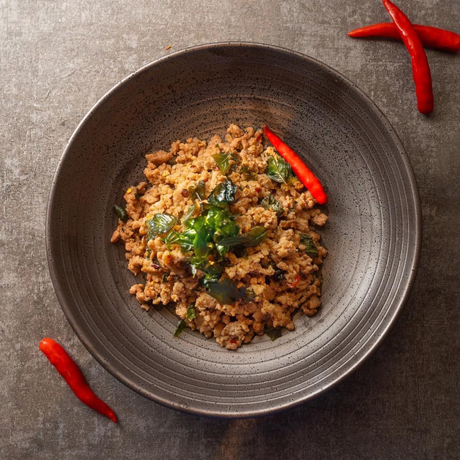 Pad Ka Prow (only come in ground meat)
