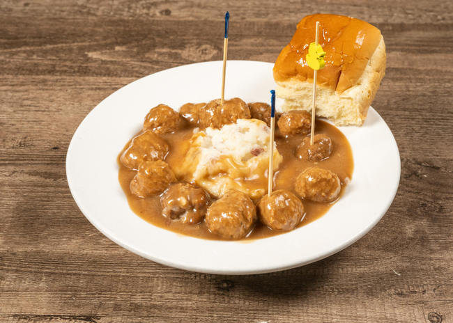 Meatballs & Mashed