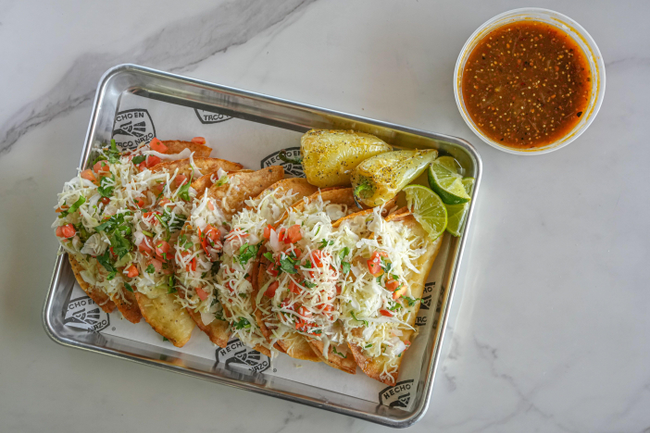 8 Tacos Dorados Tray***