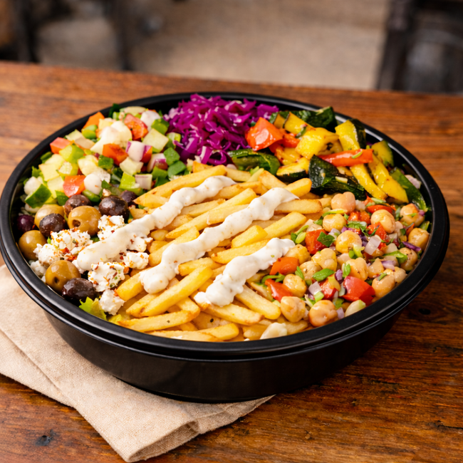 Fries Bowl (Base; No Protein) Bowl