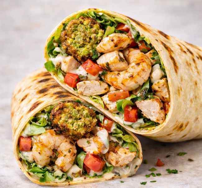 Chicken & Falafel WRAP