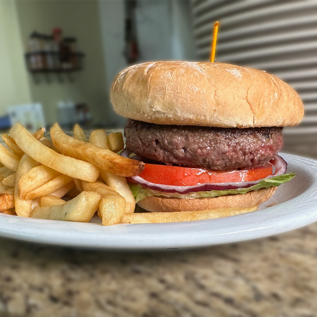 Plain Beef Burger