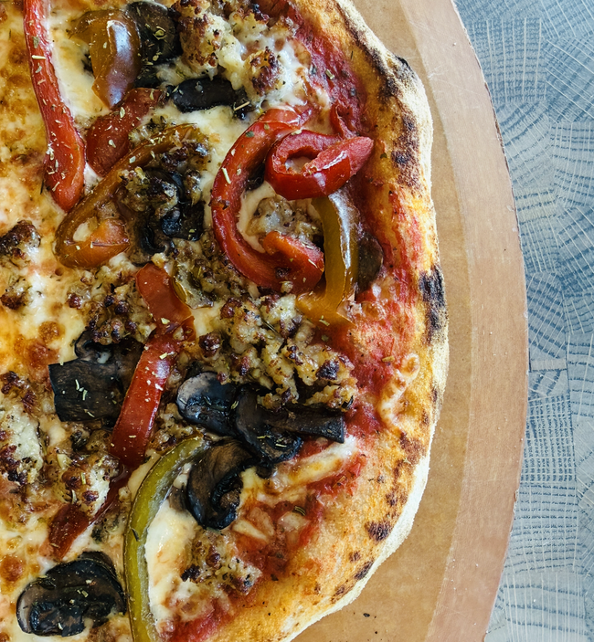 Sausage, Mushroom, Peppers