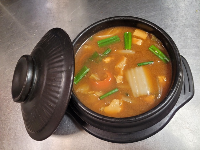 Korean Style Kimchi Tofu Soup