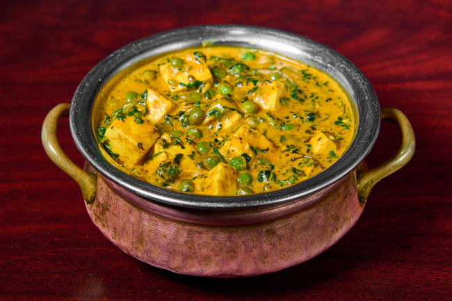 Methi Paneer Mutter