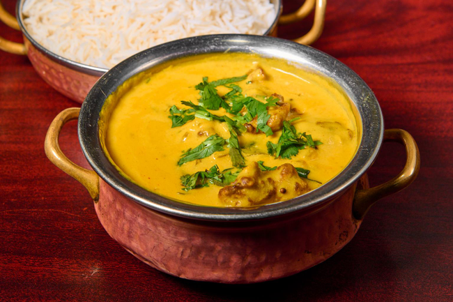 Punjabi Kadhi Chawal