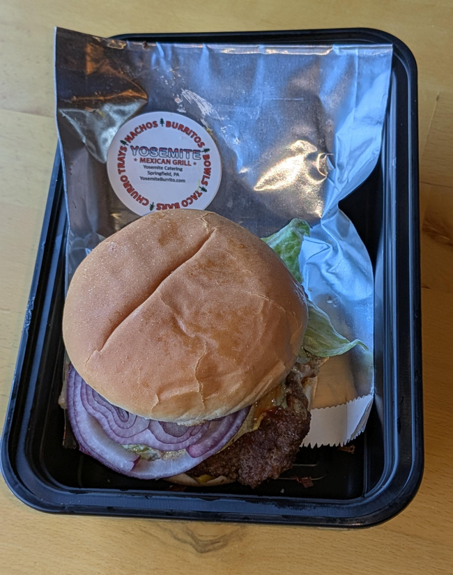 Half-Dome 1/4 Pound Cheeseburger