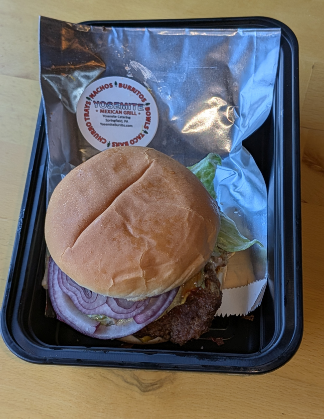 Half-Dome 1/4 Pound Hamburger