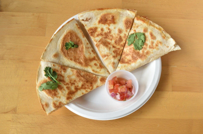 Ground Beef Quesadilla Family Size (Cut in 8 Slices)