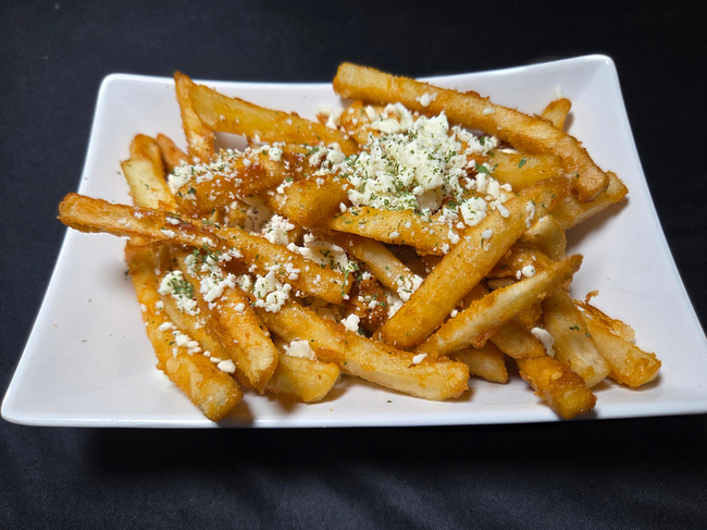 French Fries with Feta Cheese