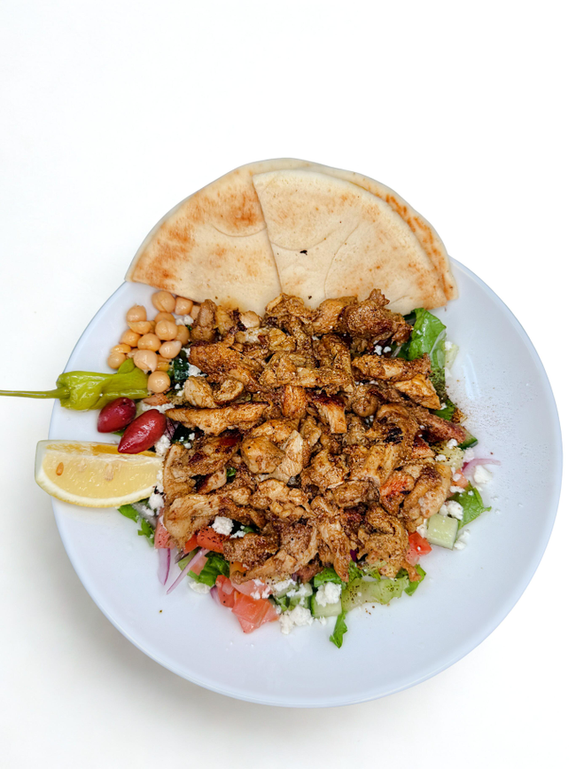 Beef Shawarma salad