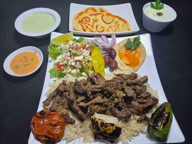 Beef Shawarma Platter