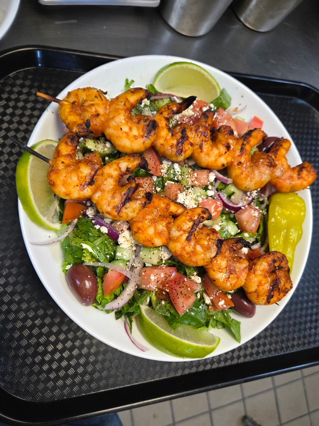 Garlic Shrimp salad