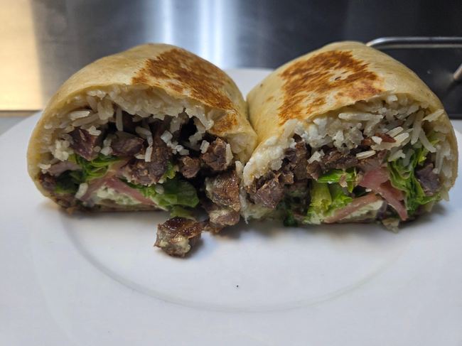 Rib Eye Burrito