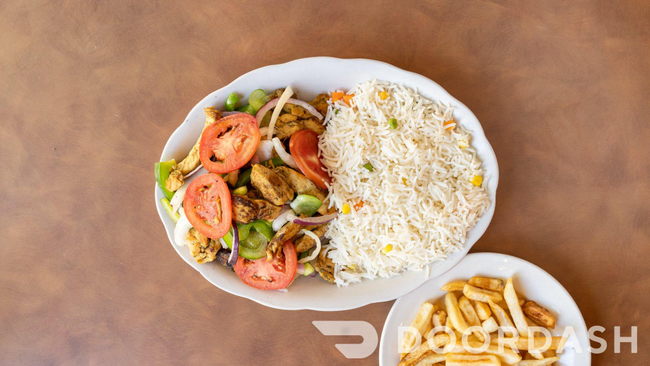 Frontier Chicken w/ rice