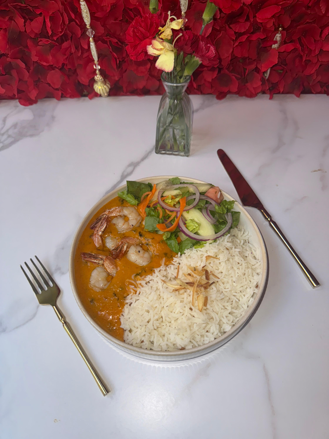 Coconut Shrimp Curry Lunch Special