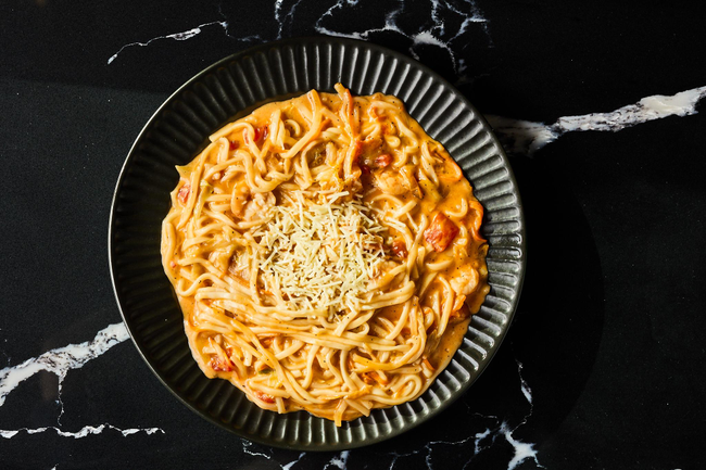 U10. Shrimp Tomato Crème Udon