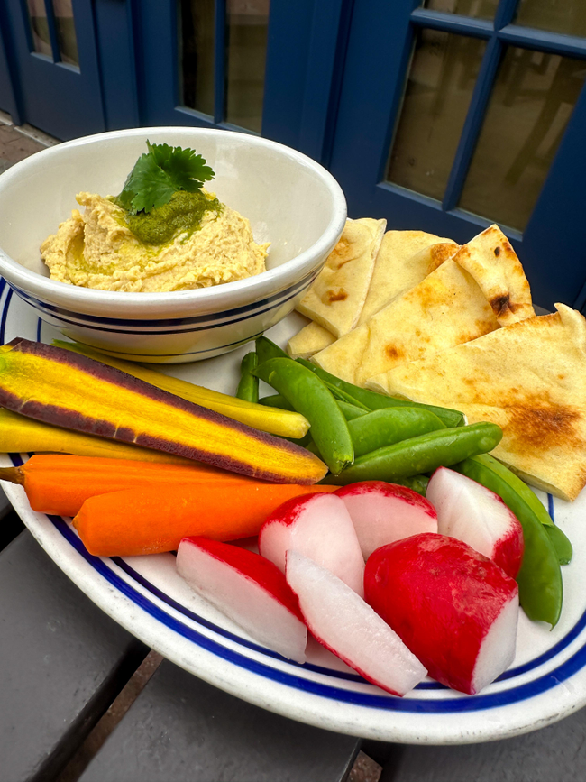 Chickpea & Green Chili Hummus