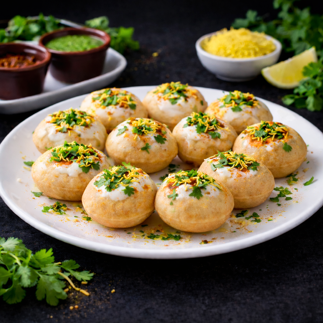 Dahi Puri (10 pcs)