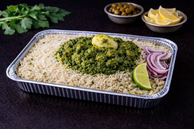 Family Pack Green Lamb Pulao (Boneless)