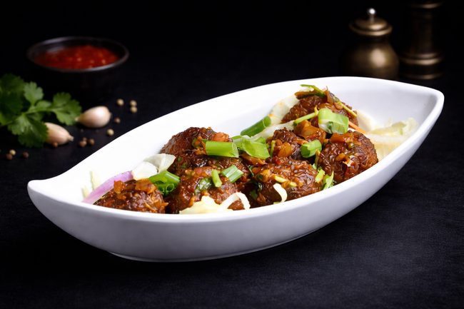 Veg Ball Manchurian (Dry)