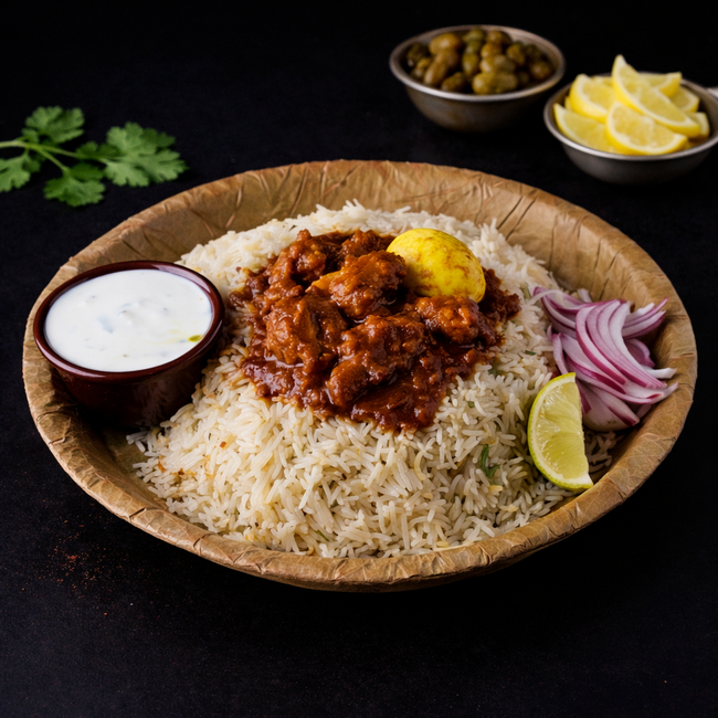 Ulavacharu Chicken Pulao (Horse Gram Chicken Pulao)