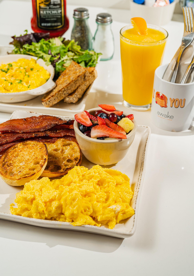 2 Egg Breakfast + Meat ⚡