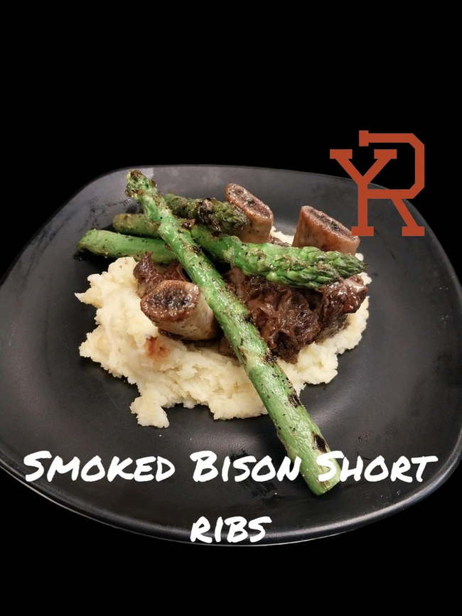 Smoked Bison Short Ribs