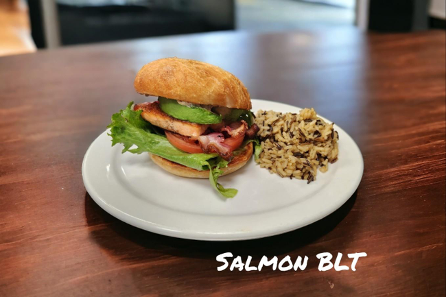 Grilled Salmon BLT