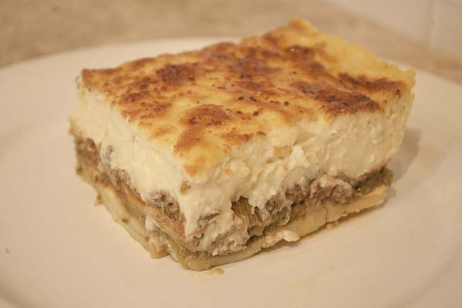 moussaka a la carte