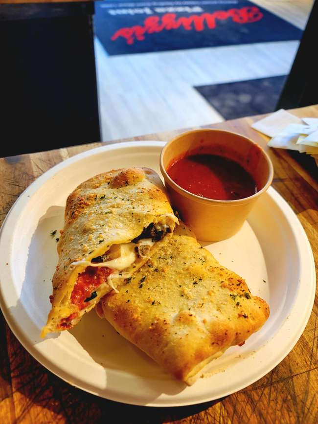 Lunch Stromboli Build Your Own