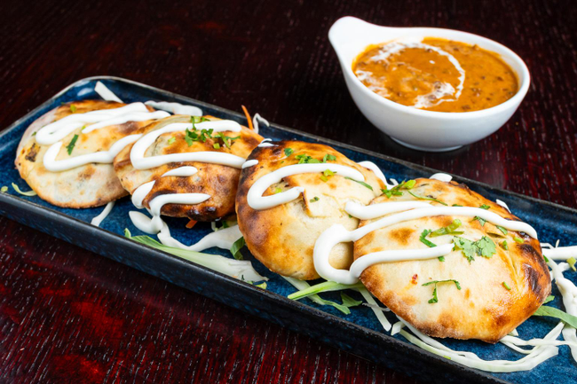 Wild Mushroom Coin Khulcha