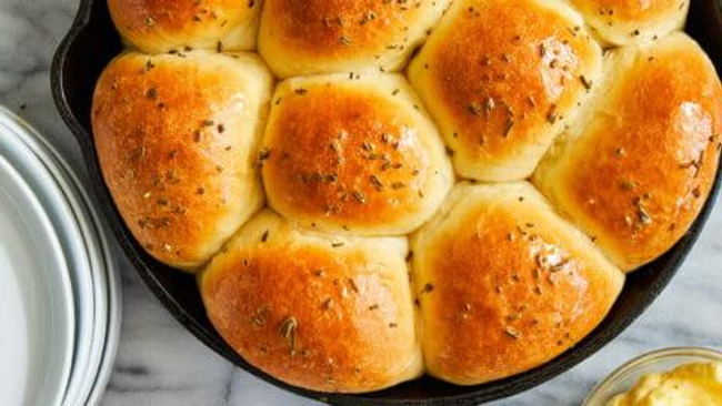 Cast Iron Cheese Rolls