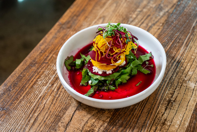 Beet & Goat Cheese Salad
