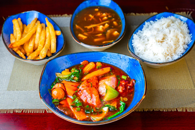 WOK Special Fish Lunch