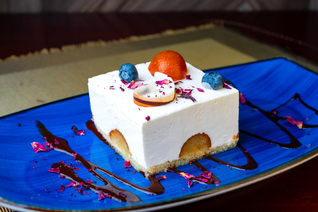 Gulab Jamun Cheesecake