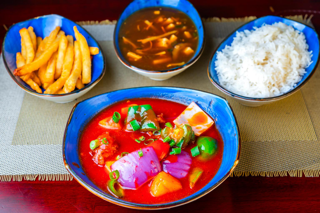 Sweet and Sour Chicken Lunch