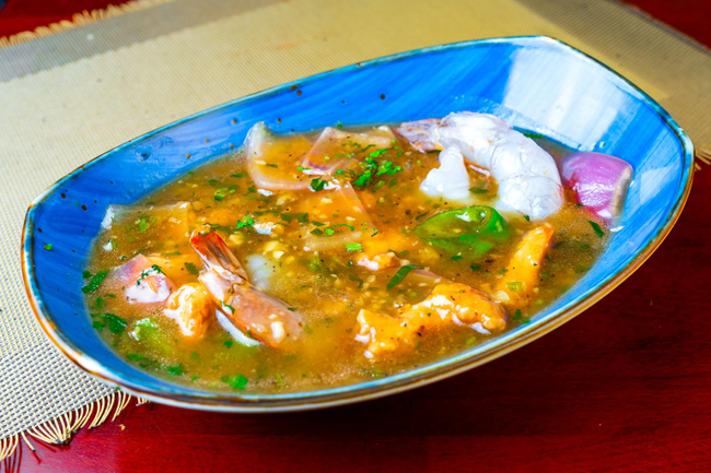 Coriander Garlic Shrimp