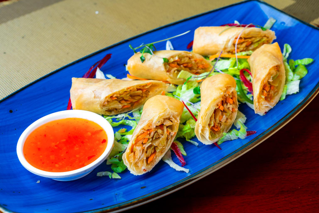 Wok Special Spring Rolls Chicken