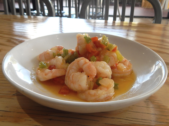 Plato Garlic Shrimp Camarones Ajillo