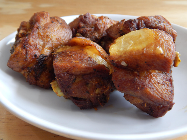 Plato Fried Pork Carne Frita