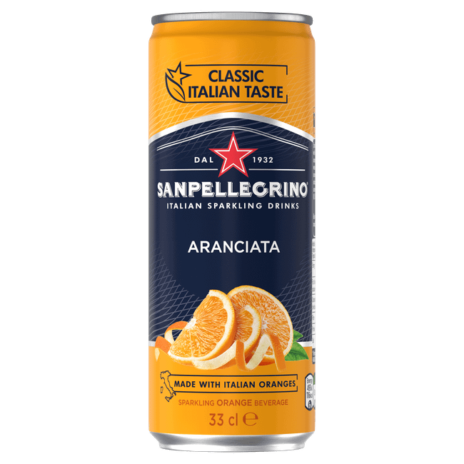 San Pellegrino soda - Orange