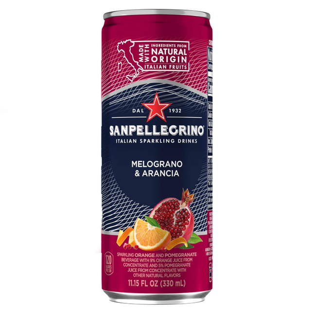 San Pellegrino soda - Orange & Pomegranate