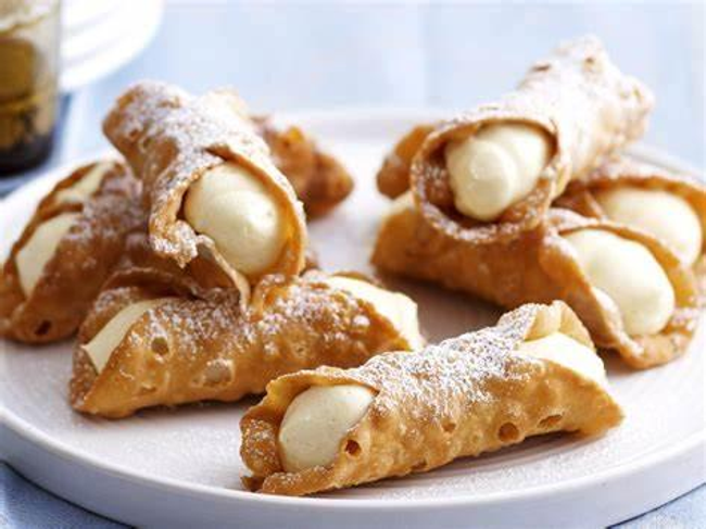 3 piece mini cannoli pack