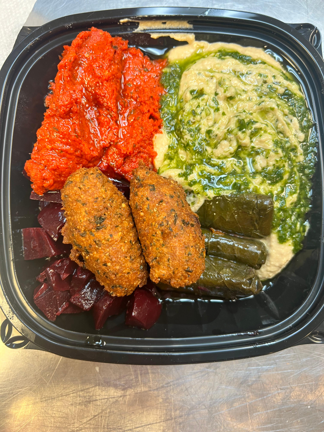 Pick your five Mediterranean dips
