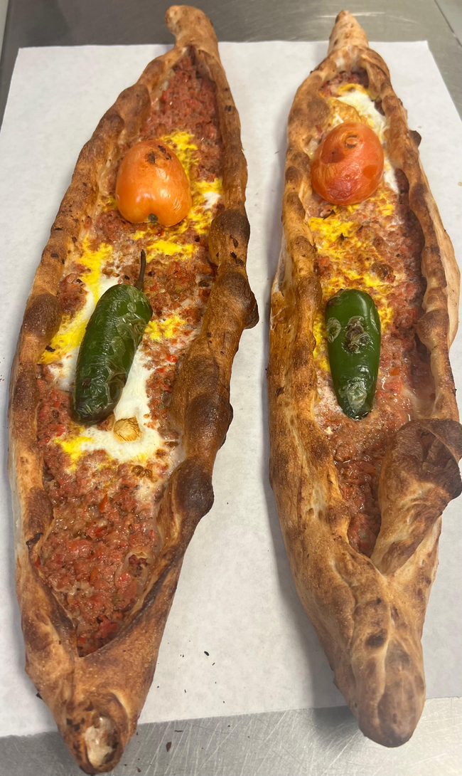 Kiymali (Ground Meat) Pide