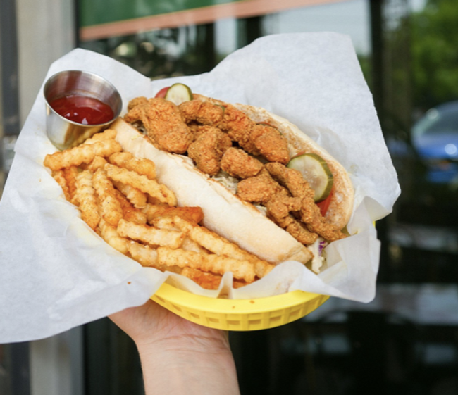 Catfish Poboy
