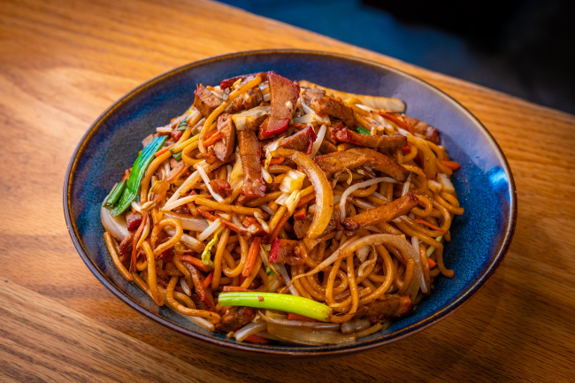 BBQ Pork Lo Mein